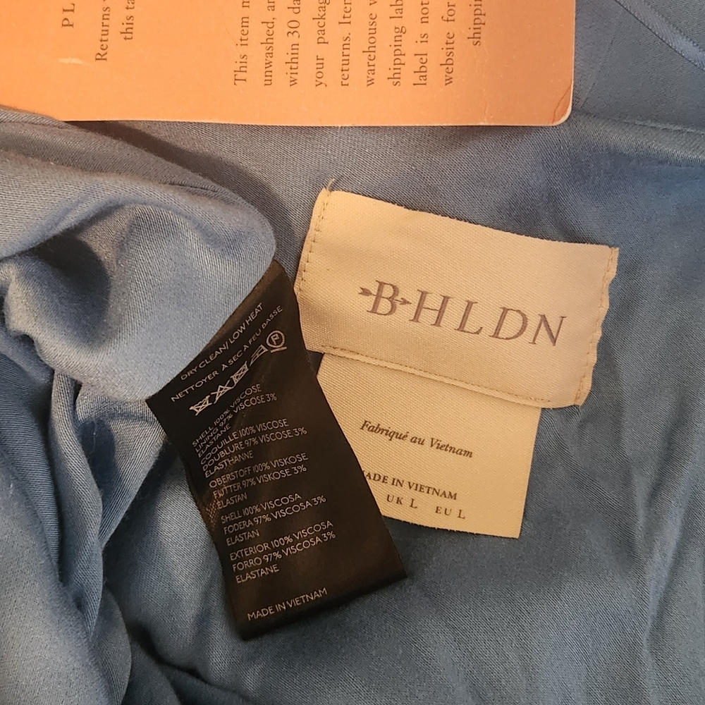 BHLDN satin dress - Picture 4 of 7